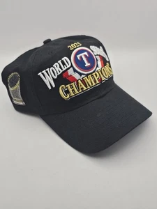 Texas Rangers Hat 2023 World Series Champion New Era 9Twenty Cap MLB Used - Picture 1 of 7