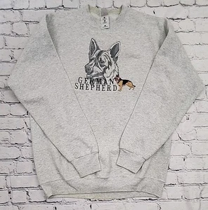 Sudadera Pastor Alemán Vintage Talla L Cuello Redondo FOTL Mejor Hecha en EE. UU. - Imagen 1 de 7