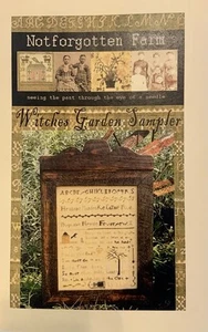 Notforgotten Farm ~ Witches Garden Sampler Cross Stitch Pattern - Picture 1 of 4