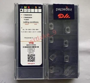 ENMX0604 YG602 ENMX0604 10pcs Original YG CNC carbide inserts Milling blade - Picture 1 of 1
