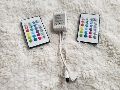 IR Controller with 24 Key Remote for 12V RGB LED Strip Light - Image 1 of 4