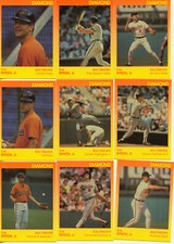 1991 Star Co Cal Ripken Jr Diamond Set - 9 cards - 1 0f 2000 sets
