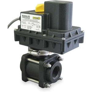 BANJO, EV20024, Electric Regulator Ball Valve, 24VDC, Sbwh-cc244b-bb.yy - Picture 1 of 13