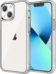 NEW JETECH CASE FOR IPHONE 13 NON-YELLOWING, SHOCKPROOF, ANTI-SCRATCH CLEAR BACK - Photo 1 sur 1