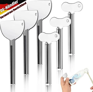 1-5 Tubenpresse Tubenschlüssel Tubenquetscher Tubenschlüssel Tubenausdrücker Set - Bild 1 von 14