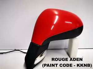 ESPEJO RETROVISOR IZQUIERDO PASAJERO PEUGEOT 207 (2006-2012) ROJO (#P5) - Imagen 1 de 11