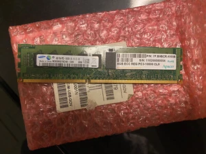Samsung 4GB PC3-10600 Memory ECC 10600R M393B5270CH0-CH9 - Picture 1 of 1