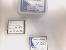 Compact Flash Memory Card 512MB with case