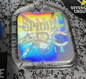 Vintage 1989-91 Spider Arc by Avia Hologram Keychain Shoes Sneakers FREE SHIP - Picture 1 of 3