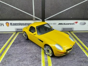 REAL TOY BMW Z8 COUPE 1:58 YELLOW CHINA 25 - Picture 1 of 8
