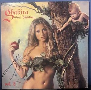 Shakira signed Oral Fixation vol 2 12" lp album SPLIT COLOR VINYL - Picture 1 of 7