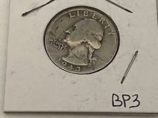 1943 S Washington Silver Quarter # BP3 GOOD -VG