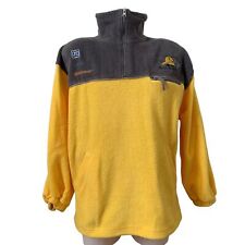 MAN Race Power Collection Men's Yellow Polyester Fleece Anorak Jacket Size S