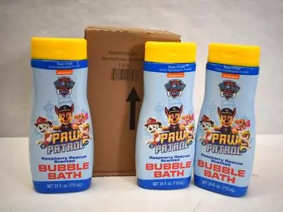 3 Pack Nickelodeon Paw Patrol Bubble Bath 24 fl oz Raspberry Rescue Scented New - Image 1 of 4