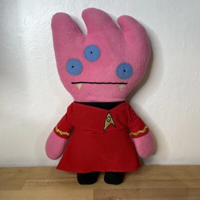 GUND 星际迷航 原版系列 UglyDoll 托盘 Uhura 中尉毛绒 15 英寸 — 第 1/4 张图片