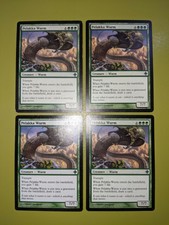 Pelakka Wurm x4 - Rise of the Eldrazi - Magic the Gathering MTG 4x Playset