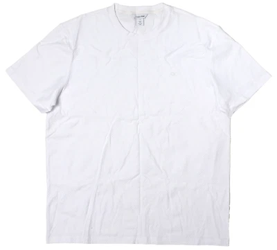 CAMISETA CALVIN KLEIN NUEVA CON ETIQUETAS PARA HOMBRE MANGA CORTA CON TEXTURA DIAMANTE talla M BLANCA Foto 1 de 3