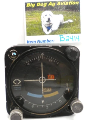 NARCO AVIONICS, FREEFLIGHT CLC-60, VORTAC OFFSET, USADO-COMO QUITADO (B2414) Foto 1 de 4