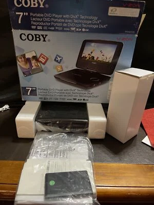Coby V-zon 7” 16:9 Widescreen DVD/CD/MP3 TF-DVD7309 Portable DVD Player - Image 1 of 4