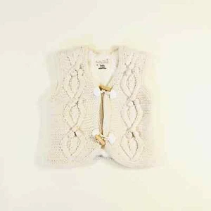 BABY GAP GIRLS KNIT VEST SIZE 4/5 - Picture 1 of 5