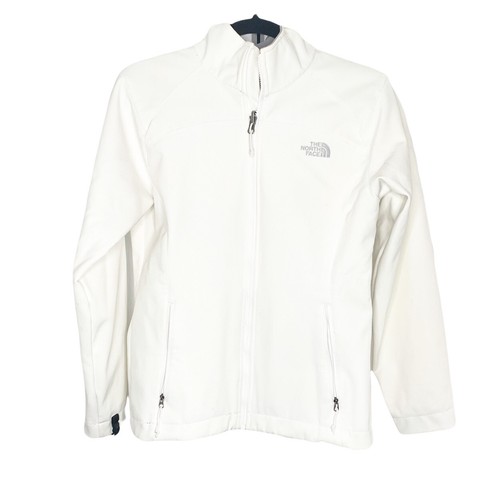 OFF WHITE The North Face Apex Risor Softshell Jacket Women’s Medium Off White Size Small