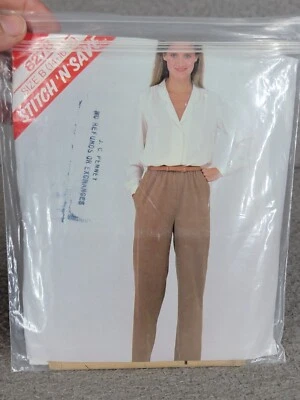 Womens Blouse And Trousers Sewing Pattern Size 14 16 18 Stitch & Save 8278 - Image 1 of 4