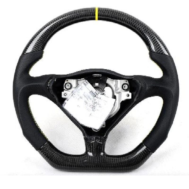 Volante de coche de fibra de carbono para Porsche Macan Cayenne Panamera 911 918 718 Foto 1 de 1