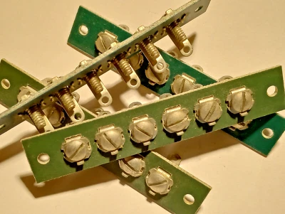 Tira de poste de encuadernación - 6 POSITON - Keystone 4172 NOS cantidad (4) Foto 1 de 3