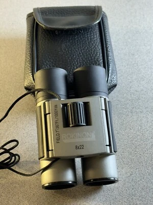 PRISMÁTICOS DE CAMPO ROKINON 8 x 22 7" 367 pies/1000 yardas con bolsa Foto 1 de 4