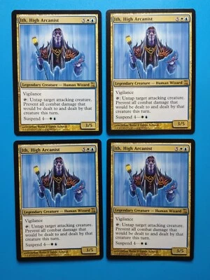 MTG 4x Ith High Arcanist x4 LP Time Spiral Magic the Gathering Playset - Image 1 of 2