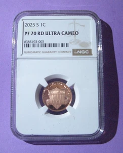 2025 S Lincoln Shield Cent NGC PF70 DCAM -In Hand (Last Penny To Be Made) - Picture 1 of 3