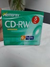 Memorex CD-RW Compact Disc Rewritable 5 Pack NEW/SEALED
