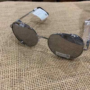 Neue Joe's Jeans Sonnenbrille Silber Rund - Bild 1 von 7