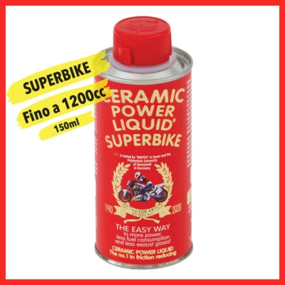 CERAMIC POWER LIQUID SUPERBIKE TRATTAMENTO MOTORE PER MOTO SPORTIVE 150ML