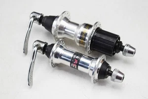 NOS, SHIMANO STX RC HB-MC33 / HB-R050 RETRO BICYCLE HUB SET - 32H / 32H - Picture 1 of 6