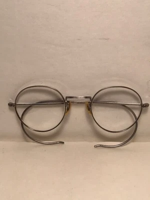 EUC Antique C.O.C. Continental Optical Corporation  Villadium Round Eyeglasses - Image 1 of 4