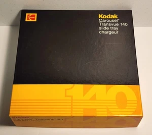 Vintage Kodak Carousel Transvue 140 Projector 35mm Slide Tray + Original Box - Picture 1 of 5
