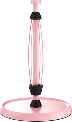 Pink Paper Towel Holder Countertop, Pink Kitchen Accessories Decor, Stainless St - Image 1 of 4