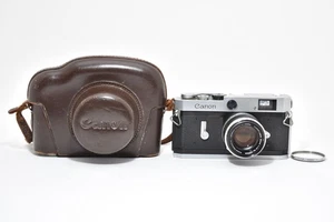 Cámara fotográfica telémetro Canon P 50 mm f1,8 de Japón #387 - Imagen 1 de 12