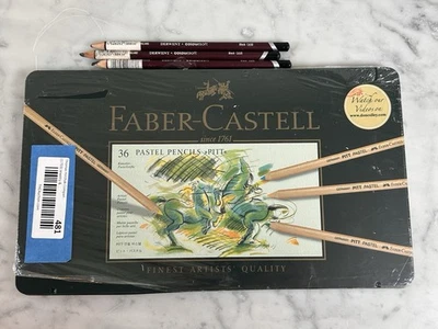 Juego de 36 lápices pastel Faber-Castell PITT - Nuevo sellado + Derwent Coloursoft Foto 1 de 4