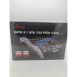 BRAND NEW Rosewill Sata ll Raid ATA 133 PCI Express HDD Controller Card RC-216 - Picture 1 of 4