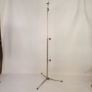 *Gretsch 50s Dewey Beckenständer Flat-Base Nickel Vintage Crash/Ride Flush Rogers - Bild 1 von 10