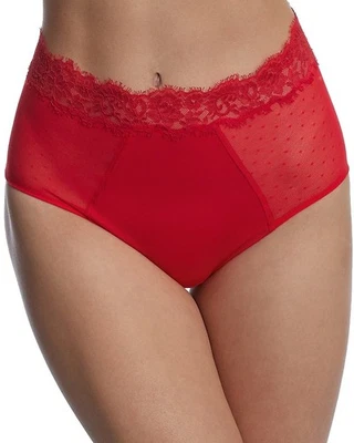 Skarlett Blue Entice High Waist Briefs Women's Small Bright Cherry Pull On - Image 1 of 4