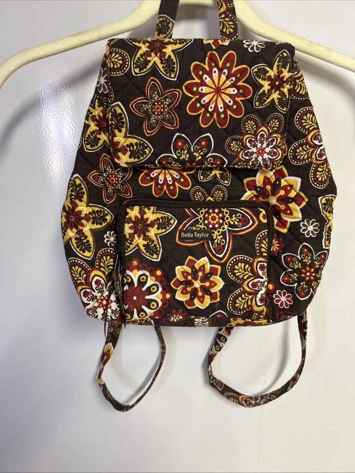 Mochila acolchada floral multicolor Bella Taylor Foto 1 de 4
