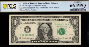 1995 $1 FRN F20200202P P.C.G.S #66PPQ - Picture 1 of 3