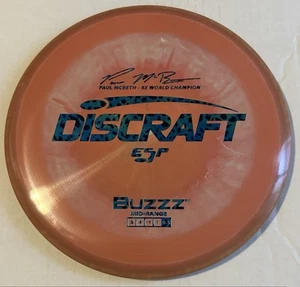 New Discraft ESP Buzzz Paul McBeth 5x World Champ Disc Golf Midrange - Bild 1 von 2