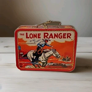 1997 Hallmark Lone Ranger Metallbox Ornament Top Zustand - Bild 1 von 6