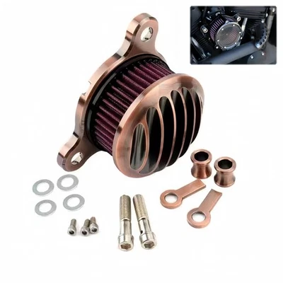 Bronze Air Cleaner Intake Filter System Kit Fit For Harley Sportster 1200/883 - Image 1 of 4