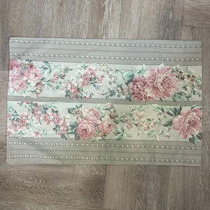 Vintage Lady Pepperell Kissenbezüge Rosa Rose Blumen 20” x 30” Landhaus Kern - Bild 1 von 6