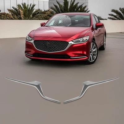 For 2018-2021 Mazda 6 Pair Driver&Passenger Side Grille Molding Grille Trim Set Foto 1 de 4